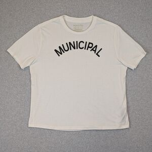 Municipal OG Superblend T-Shirt Men's 3XL White Sport Utility Gear Viscose Blend